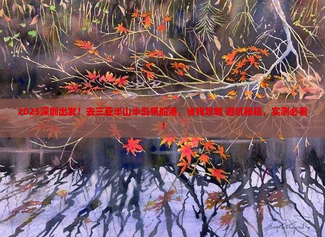 深圳去三亚半山半岛帆船港攻略