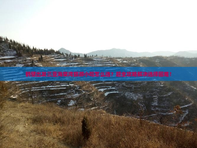 鹤壁出发三亚海棠湾旅游小吃