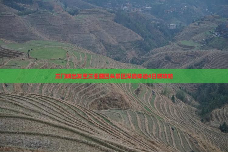 三门峡出发至三亚鹿回头景区深度体验4日游攻略