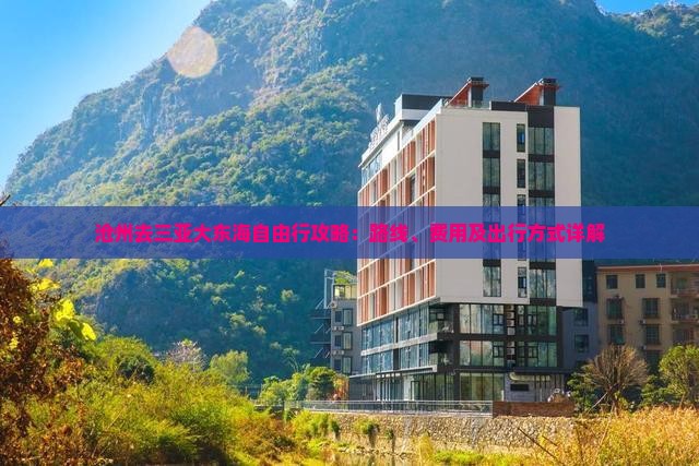 沧州去三亚大东海自由行攻略：路线、费用及出行方式详解