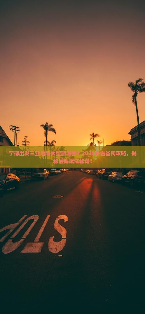 宁德出发三亚后海大型旅游团
