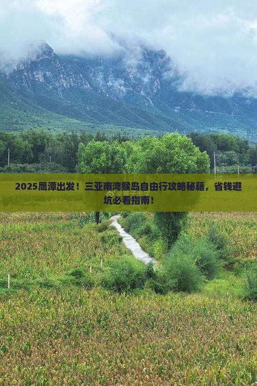 鹰潭前往三亚南湾猴岛自由团