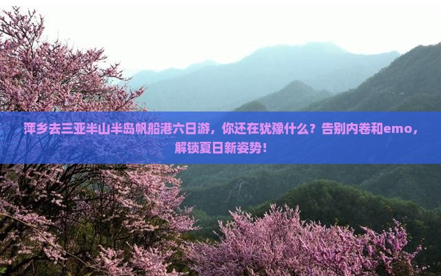 萍乡前往三亚半山半岛帆船港六日游
