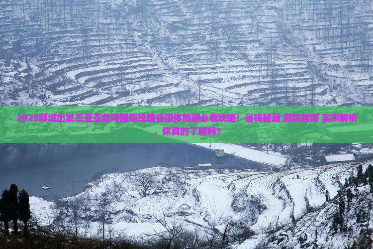 聊城出发三亚亚龙湾国际玫瑰谷团体旅游