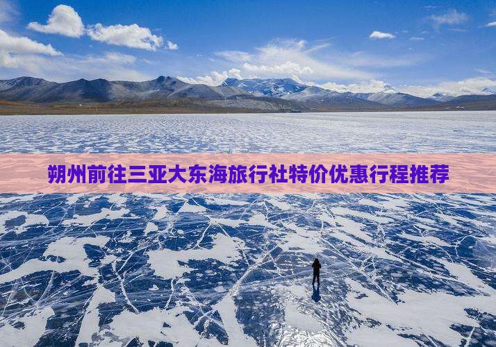 朔州前往三亚大东海旅行社