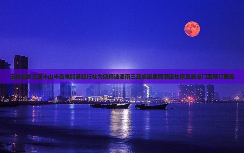 玉树出发三亚半山半岛帆船港旅行社