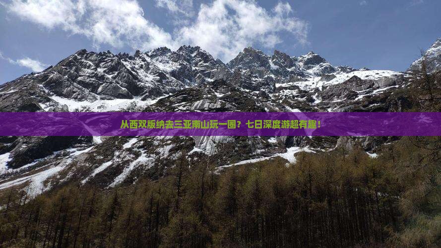 西双版纳出发三亚南山文化旅游区七日游