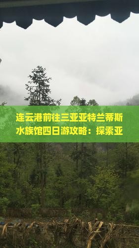 连云港前往三亚亚特兰蒂斯水族馆四日游