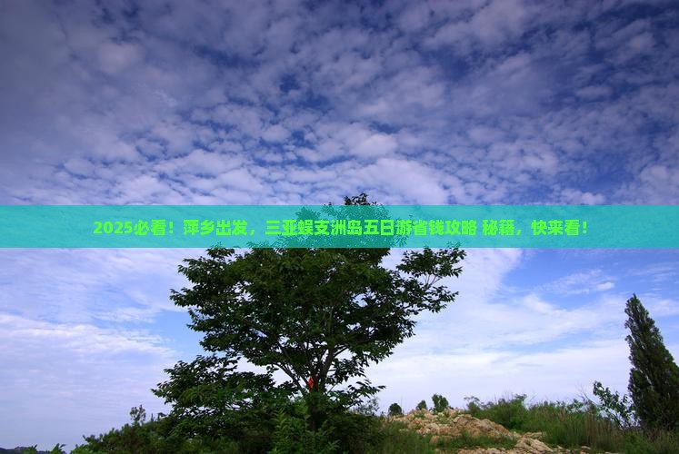 萍乡前往三亚蜈支洲岛五日游