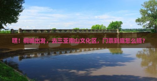 桐城去三亚南山文化旅游区门票