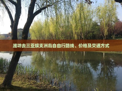 潍坊去三亚蜈支洲岛自由行