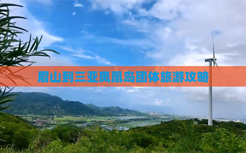 眉山去三亚凤凰岛团体旅游
