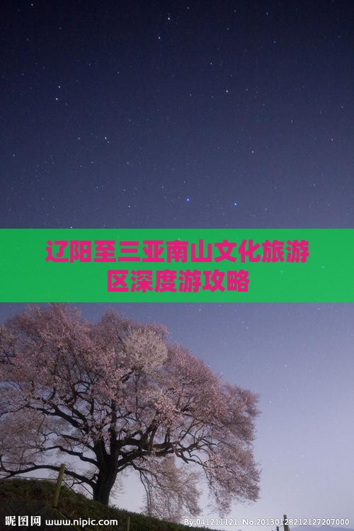 辽阳至三亚南山文化旅游区深度游攻略