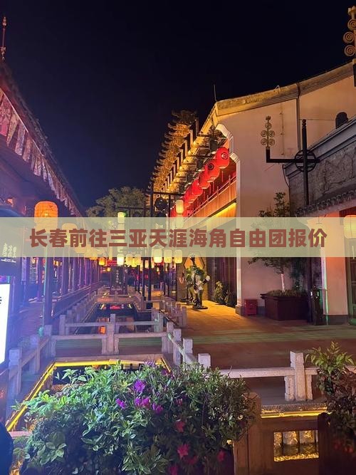 长春前往三亚天涯海角自由团报价