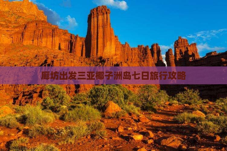 廊坊出发三亚椰子洲岛七日旅行攻略
