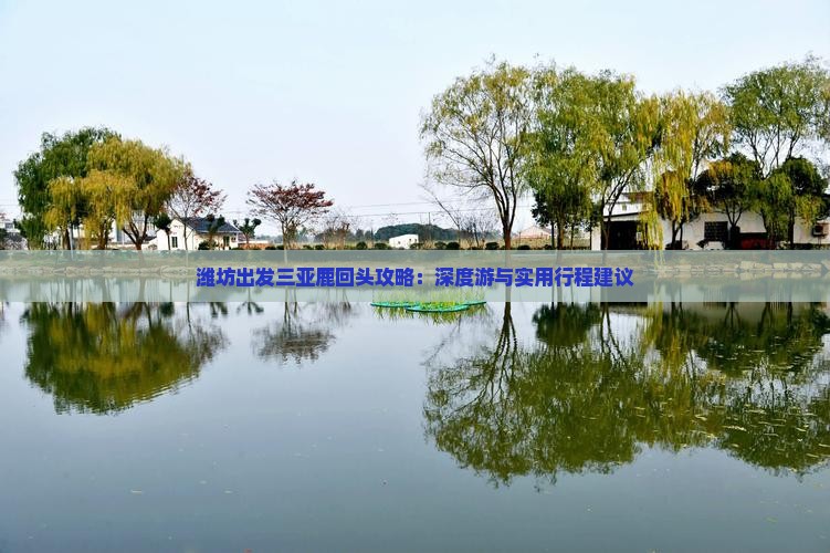 潍坊出发三亚鹿回头攻略：深度游与实用行程建议