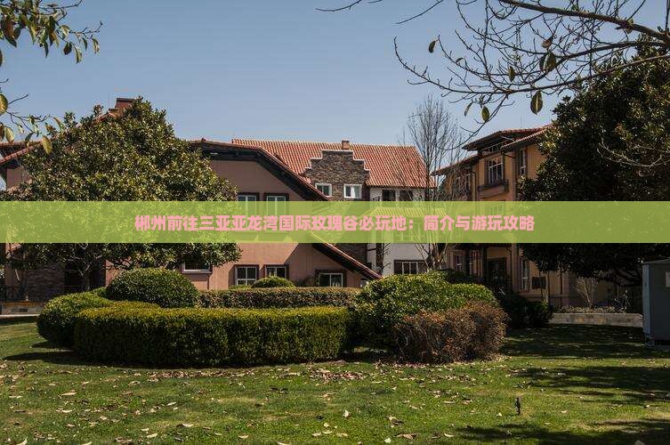 郴州前往三亚亚龙湾国际玫瑰谷必玩地