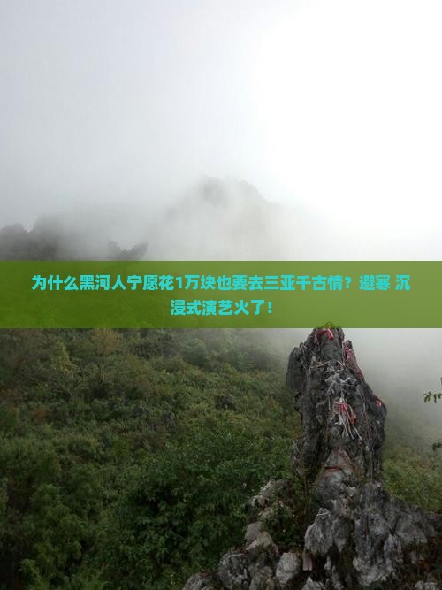 黑河出发三亚千古情大型旅游团