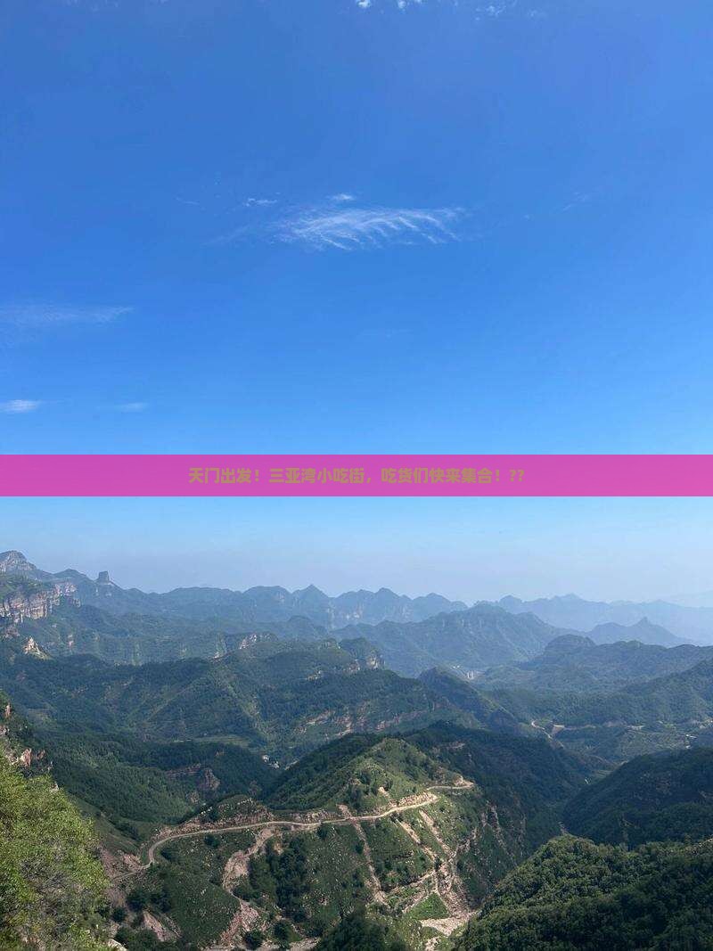 天门前往三亚三亚湾旅游小吃