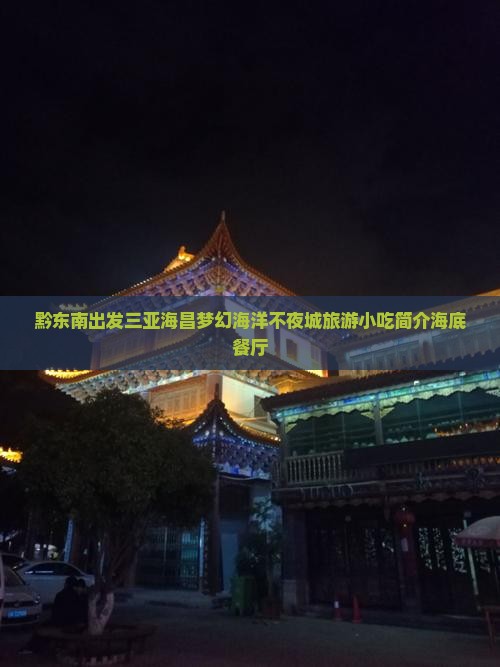 黔东南出发三亚海昌梦幻海洋不夜城旅游小吃