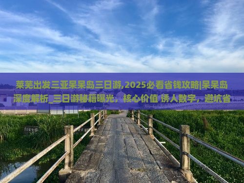 莱芜出发三亚呆呆岛三日游
