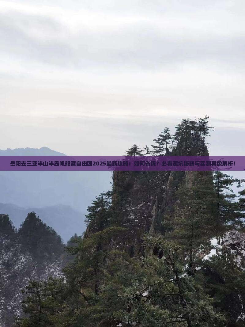 岳阳去三亚半山半岛帆船港自由团