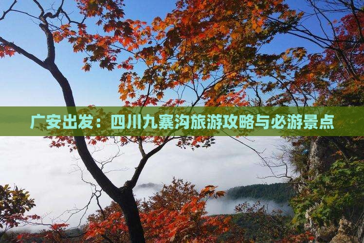 广安出发：四川九寨沟旅游攻略与必游景点