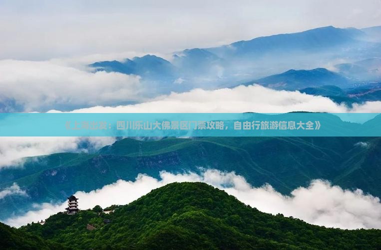 《上海出发：四川乐山大佛景区门票攻略，自由行旅游信息大全》