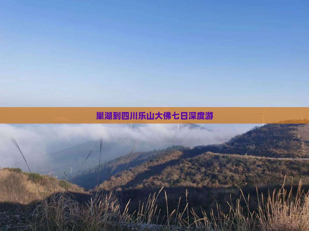 巢湖到四川乐山大佛七日深度游
