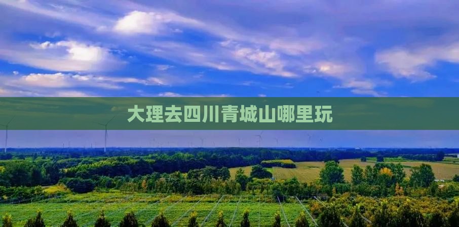 大理去四川青城山哪里玩