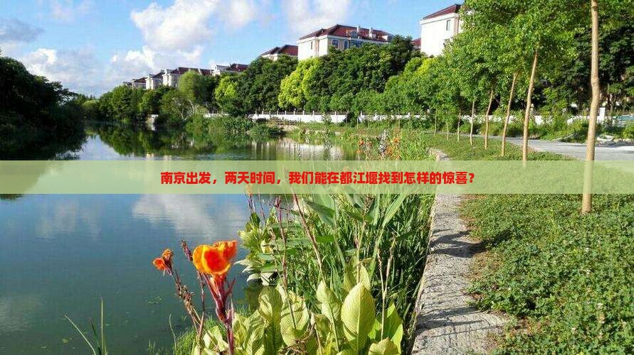 南京到四川都江堰二日游