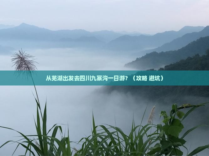 芜湖去四川九寨沟一日