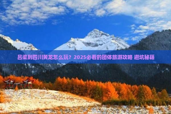 吕梁到四川黄龙团体旅游 吕梁到四川黄龙团体旅游