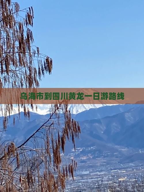 乌海市到四川黄龙一日