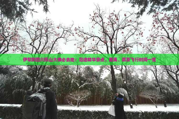 伊犁到四川乐山大佛必去地：沿途精华景点、距离、票及飞行时间一览