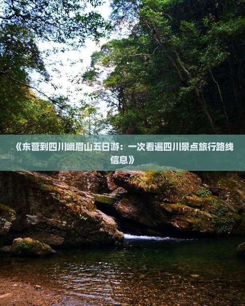 《东营到四川峨眉山五日游：一次看遍四川景点旅行路线信息》