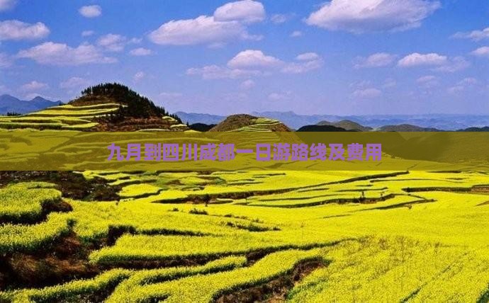 九月到四川成都一日游路线及费用