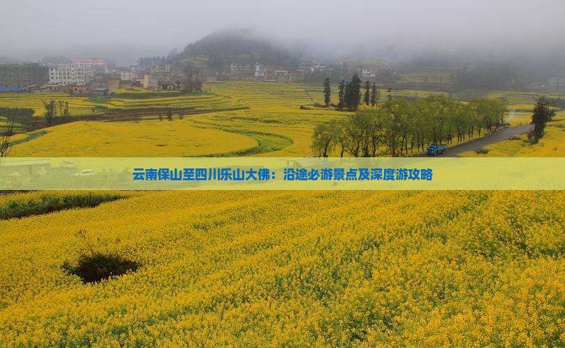 云南保山至四川乐山大佛：沿途必游景点及深度游攻略