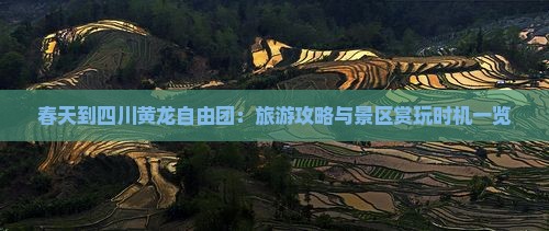 春天到四川黄龙自由团：旅游攻略与景区赏玩时机一览
