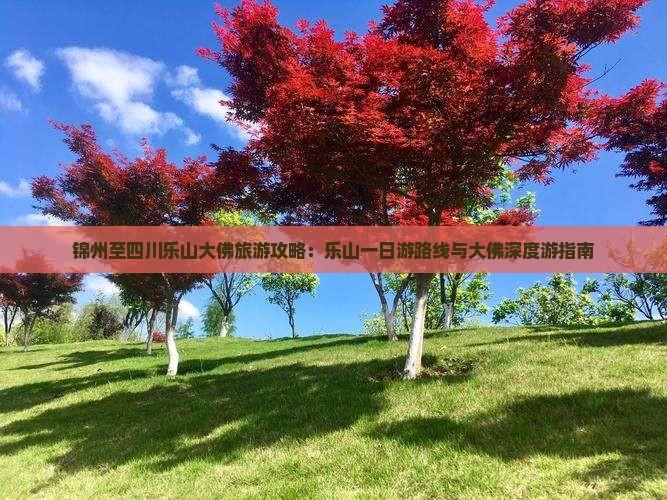 锦州至四川乐山大佛旅游攻略：乐山一日游路线与大佛深度游指南