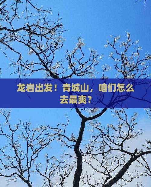 龙岩到四川青城山攻略 龙岩到四川青城山攻略
