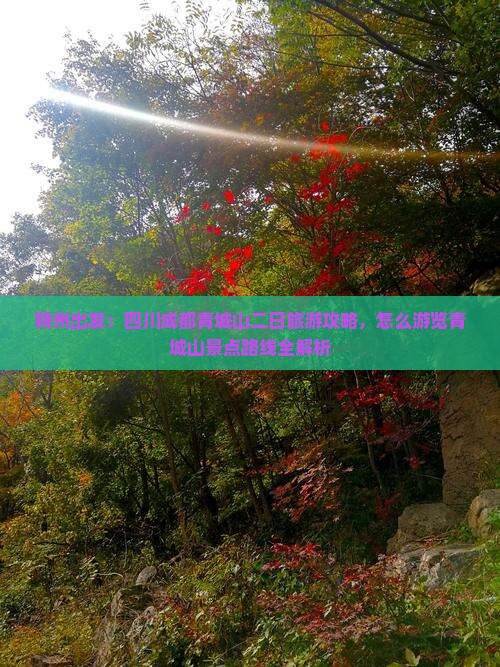 朔州出发：四川成都青城山二日旅游攻略，怎么游览青城山景点路线全解析