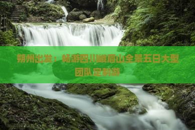 朔州出发：畅游四川峨眉山全景五日大型团队定制游