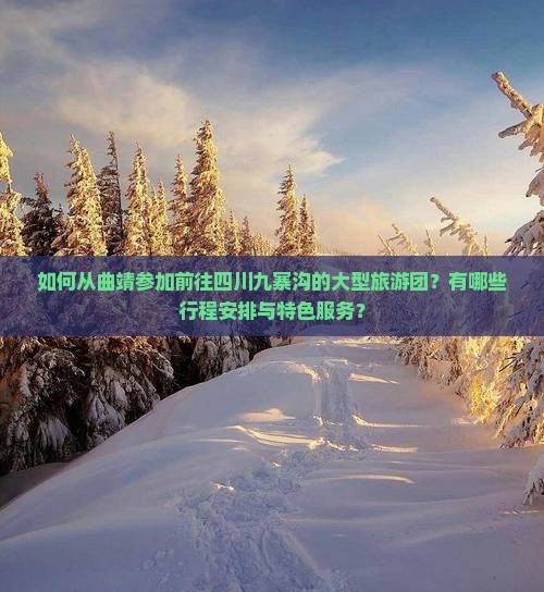 如何从曲靖参加前往四川九寨沟的大型旅游团？有哪些行程安排与特色服务？