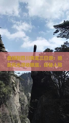 盘锦到四川黄龙三日游