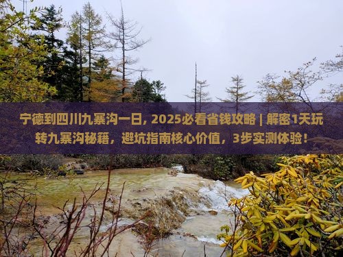 宁德到四川九寨沟一日