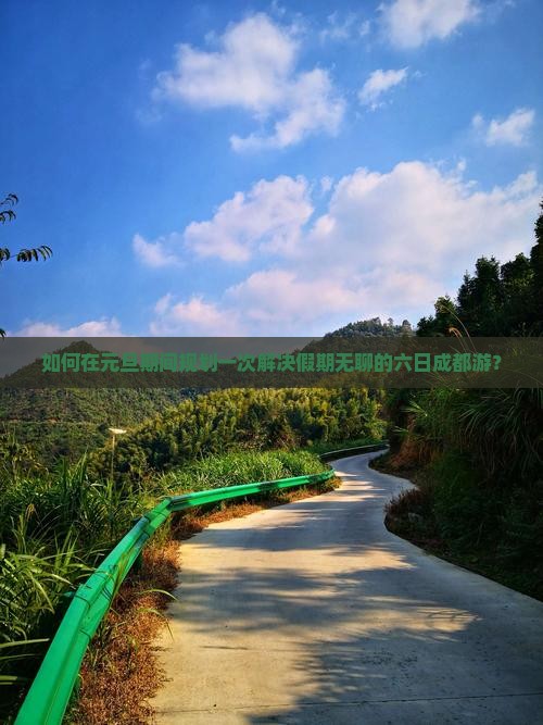 如何在元旦期间规划一次解决假期无聊的六日成都游？