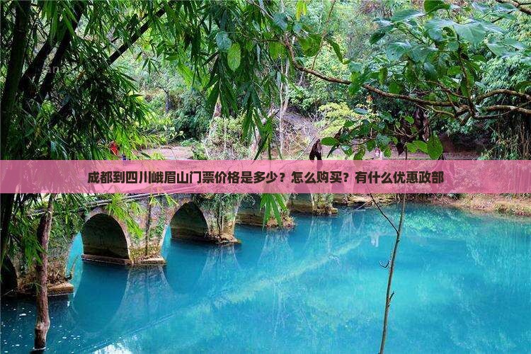 成都到四川峨眉山门票价格是多少？怎么购买？有什么优惠政部