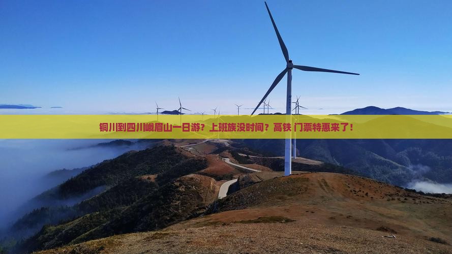铜川到四川峨眉山一日游？上班族没时间？高铁+门票特惠来了！
