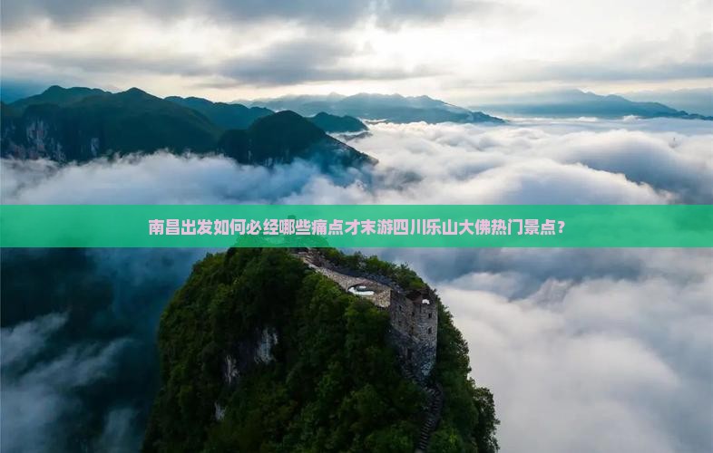 南昌出发如何必经哪些痛点才末游四川乐山大佛热门景点？